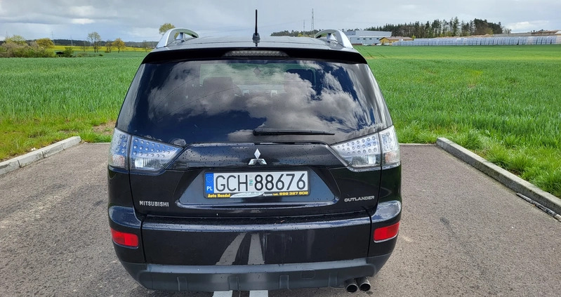 Mitsubishi Outlander cena 20500 przebieg: 342000, rok produkcji 2008 z Chojnice małe 79